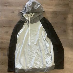 Double hooded hoodie